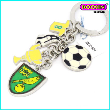 Promotional Custom Fashion World Cup Souvenir Charms Metal Keychain